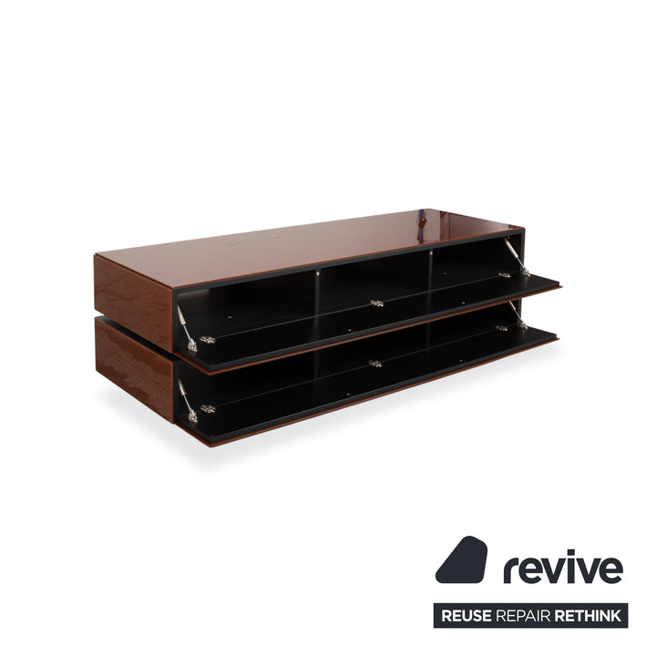Spectral Brick BR 1502 Sideboard Holz Glas Braun Terracotta manuelle Funktion