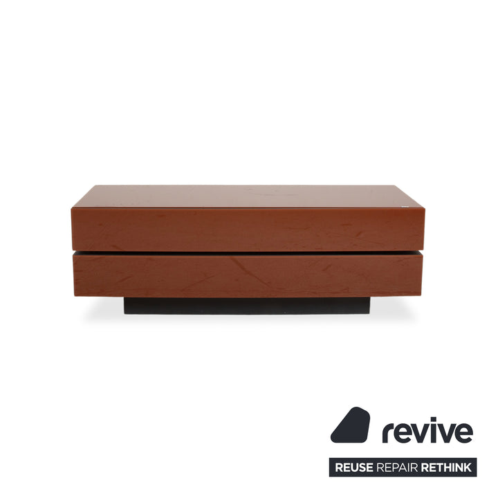 Spectral Brick BR 1502 Sideboard Holz Glas Braun Terracotta manuelle Funktion