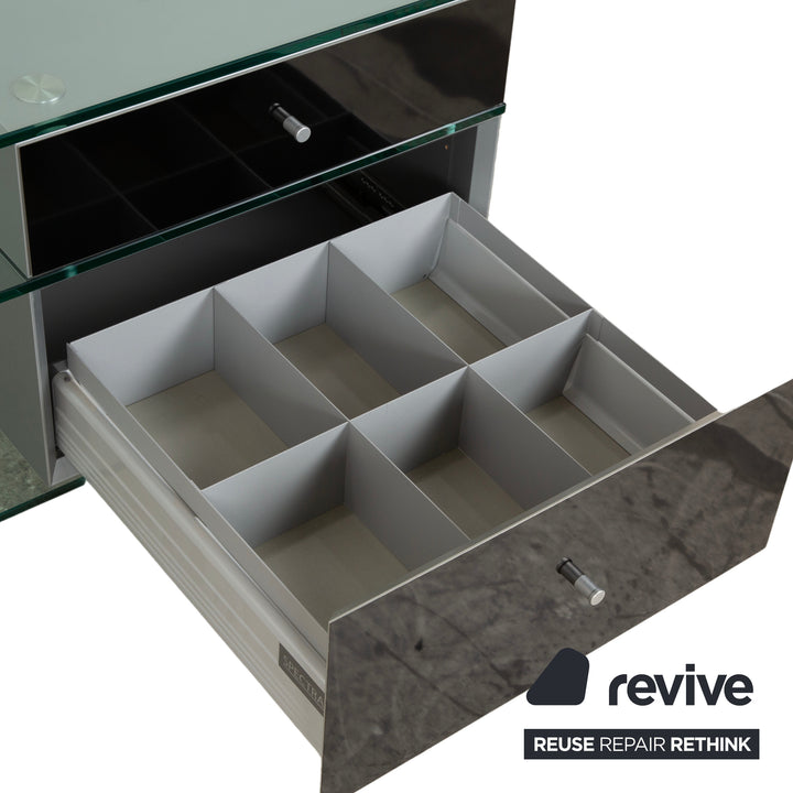 Spectral CL 1552 Glass Sideboard Black