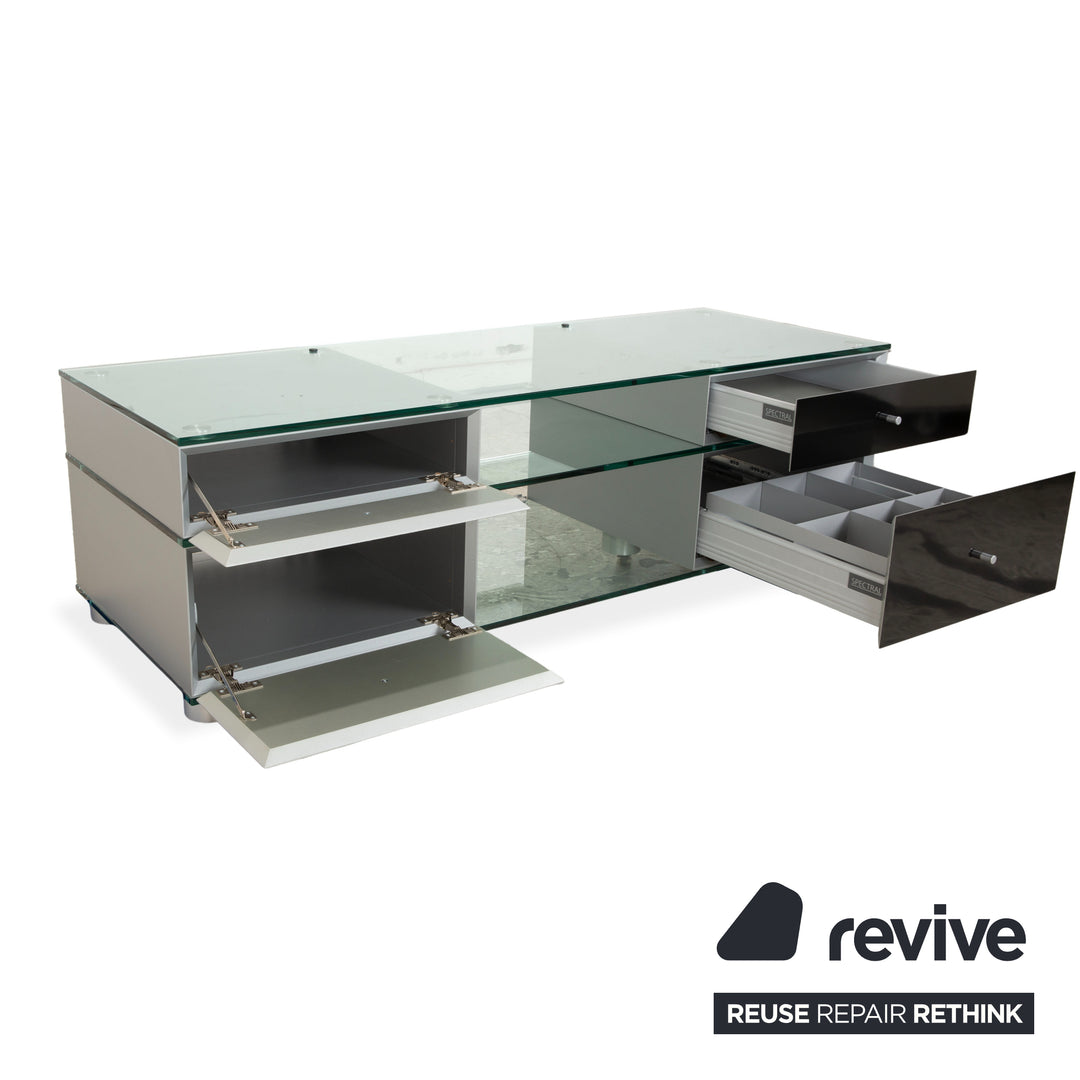 Spectral CL 1552 Glass Sideboard Black