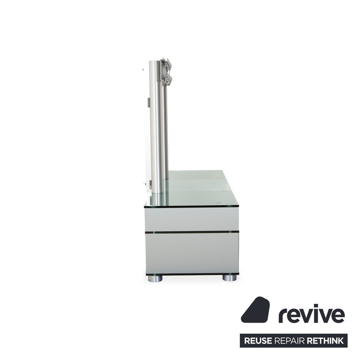 Buffet en verre Spectral CL 1552, support TV noir