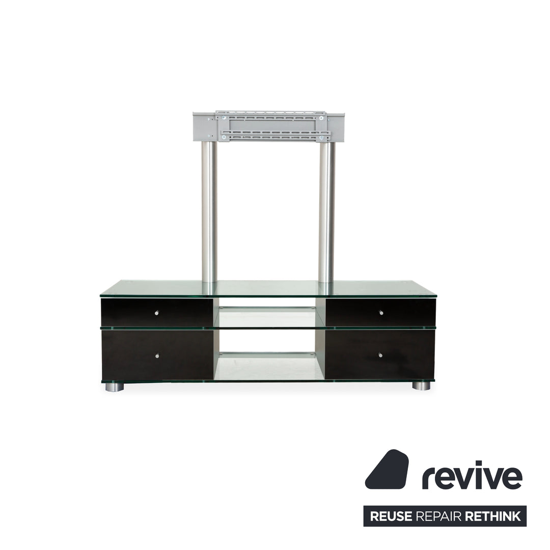 Spectral CL 1552 Glass Sideboard Black TV Mount