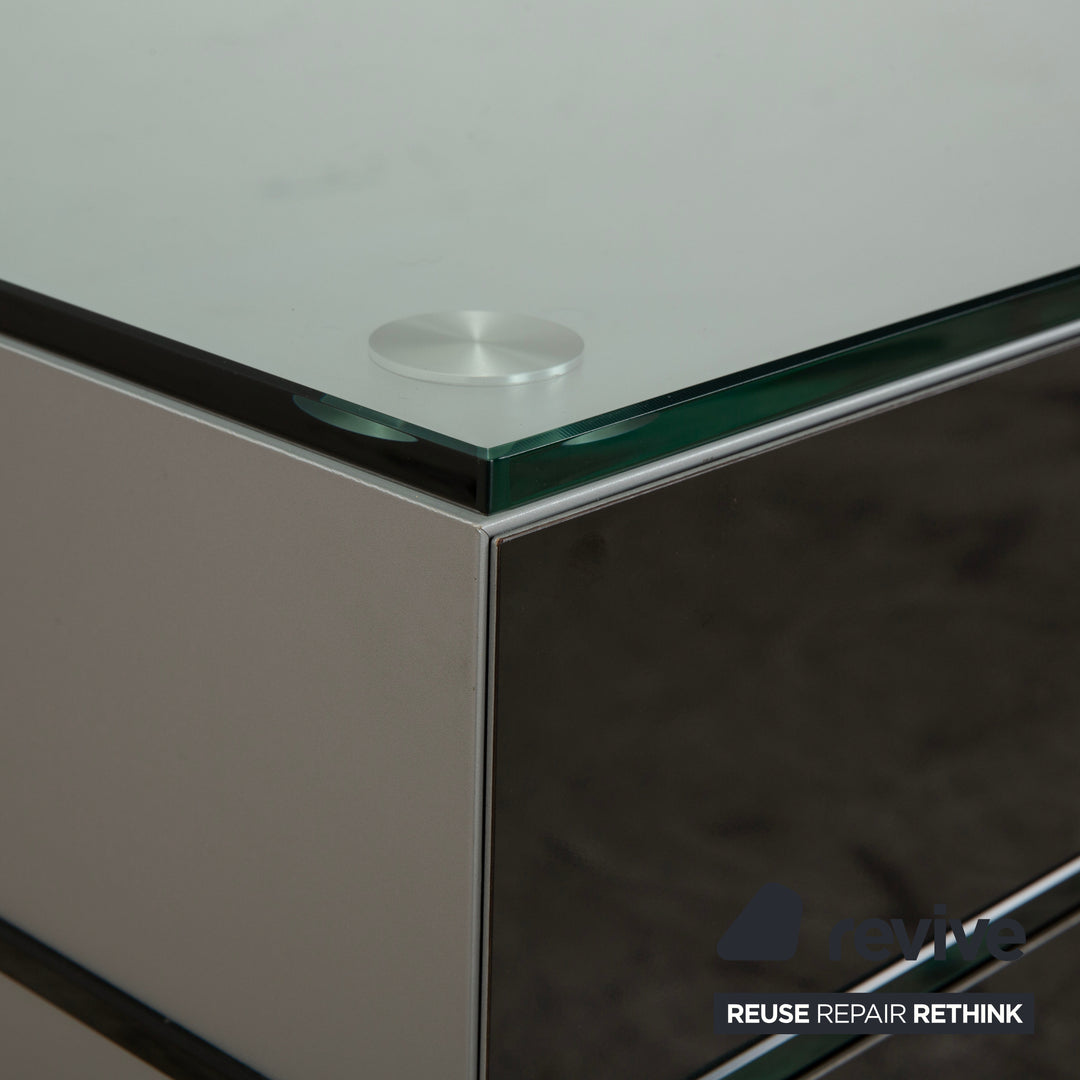 Spectral CL 1552 Glass Sideboard Black