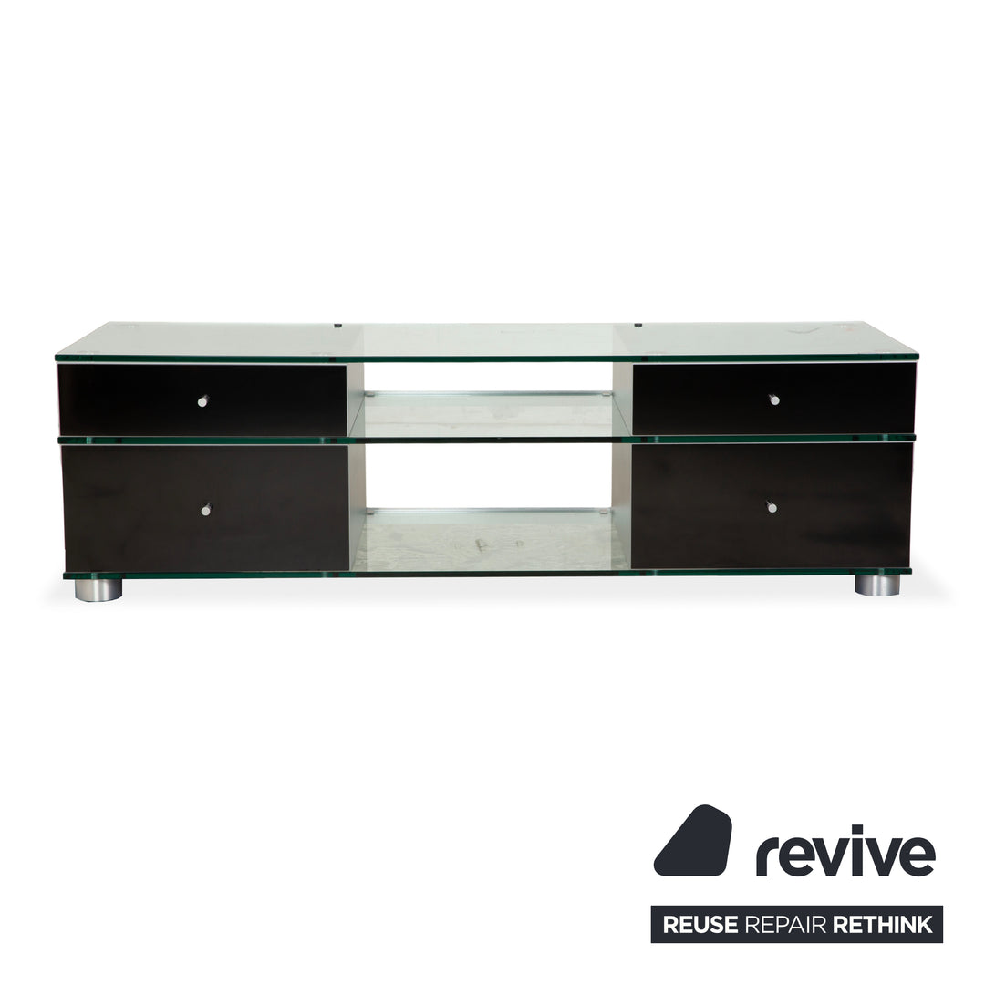 Spectral CL 1552 Glass Sideboard Black