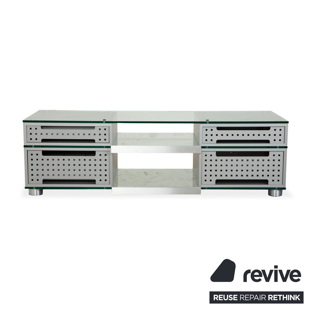 Spectral CL 1552 Glass Sideboard Black