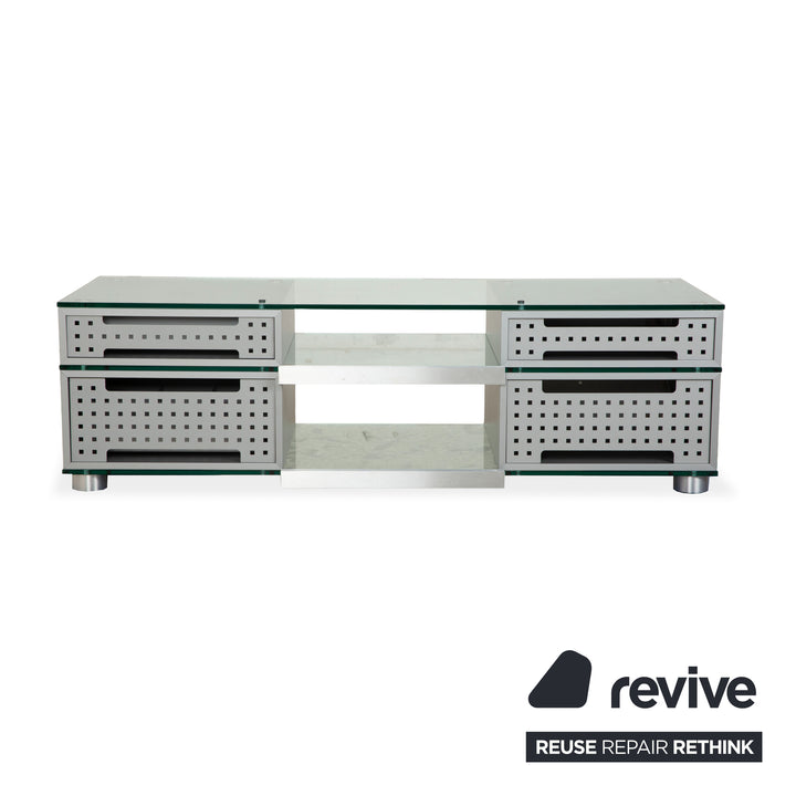 Spectral CL 1552 Glass Sideboard Black