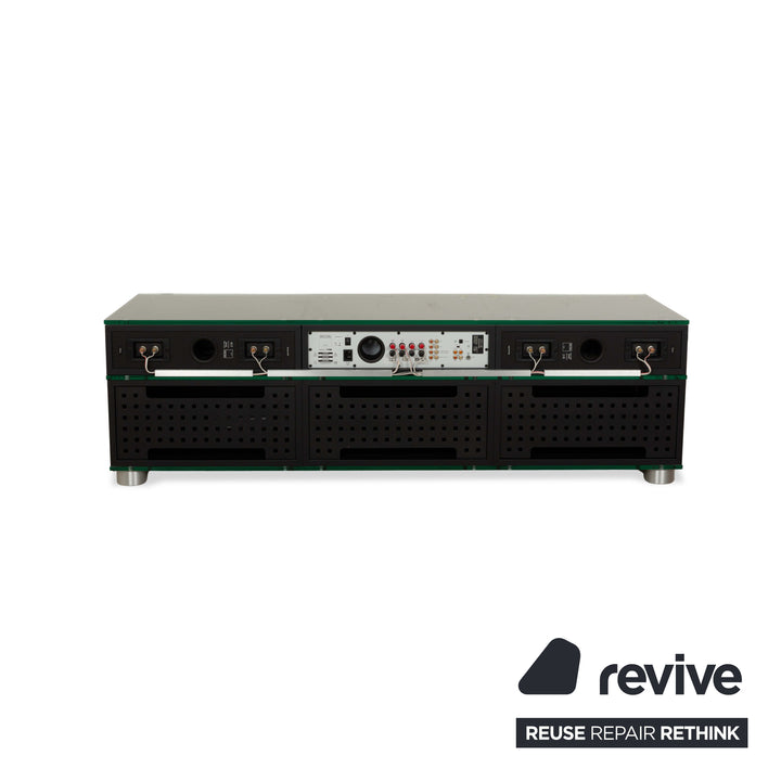 Buffet en bois Spectral CL 4562 Argent Noir Hi-Fi