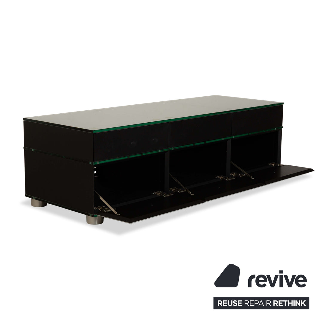 Spectral CL 4562 Wooden Sideboard Silver Black Hi-Fi