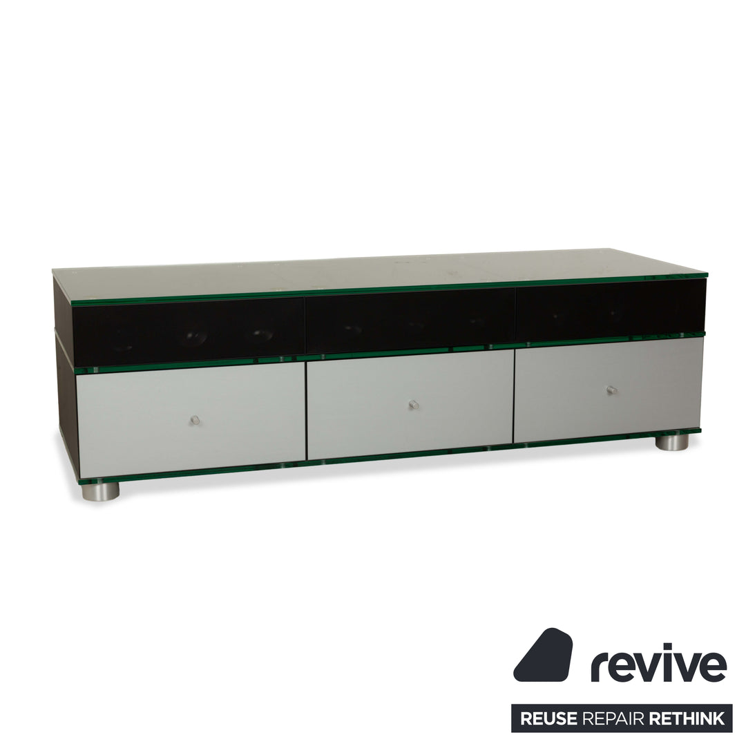Buffet en bois Spectral CL 4562 Argent Noir Hi-Fi