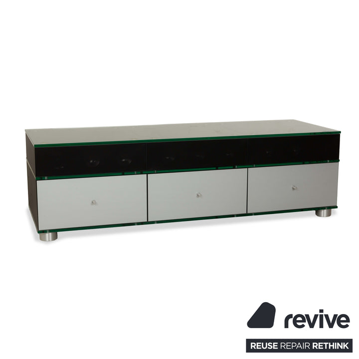 Buffet en bois Spectral CL 4562 Argent Noir Hi-Fi