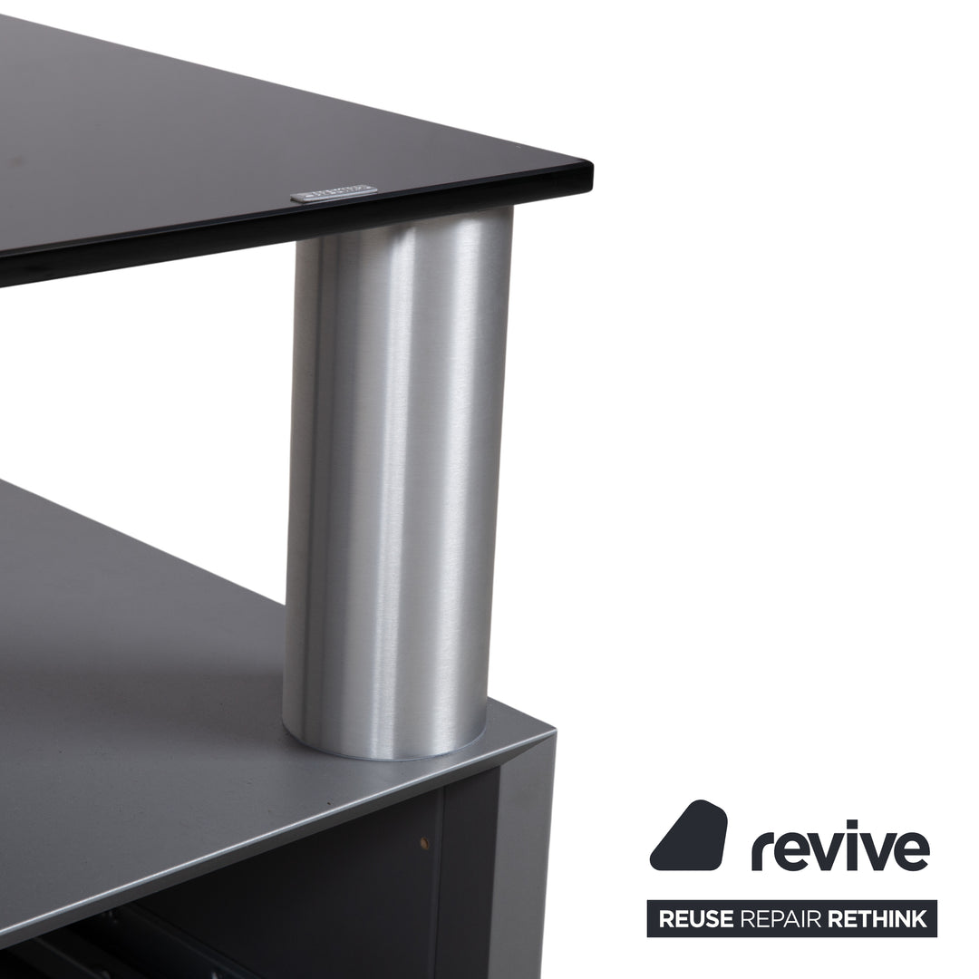 Spectral Glas Sideboard Schwarz TV-Board