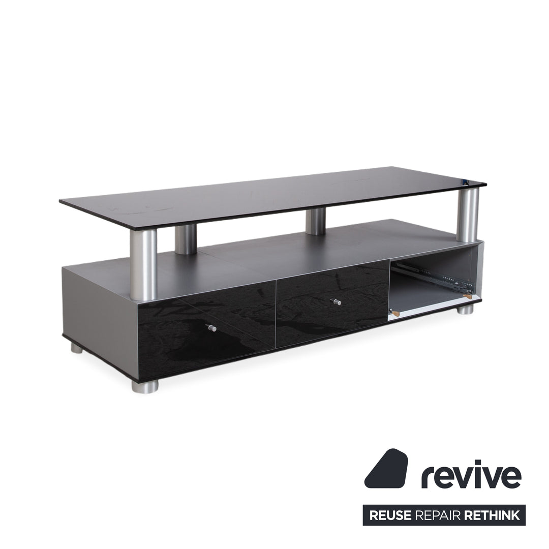 Spectral Glas Sideboard Schwarz TV-Board