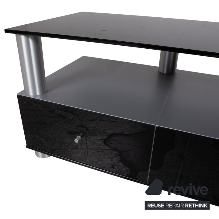 Spectral Glas Sideboard Schwarz TV-Board
