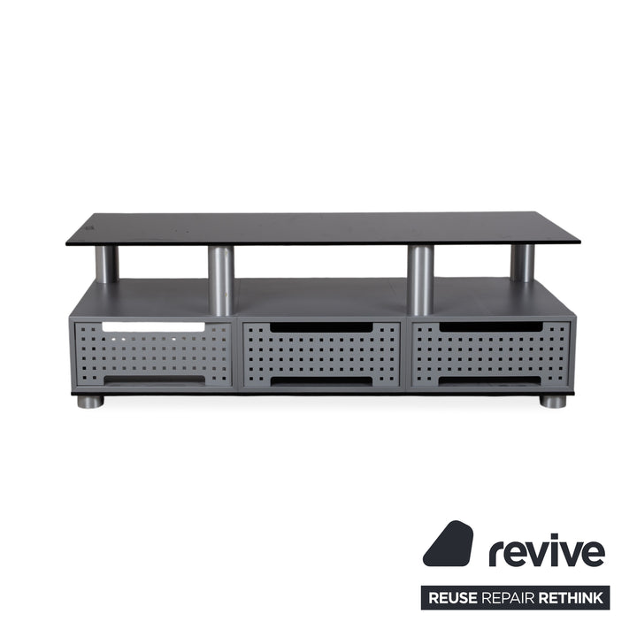 Spectral Glas Sideboard Schwarz TV-Board