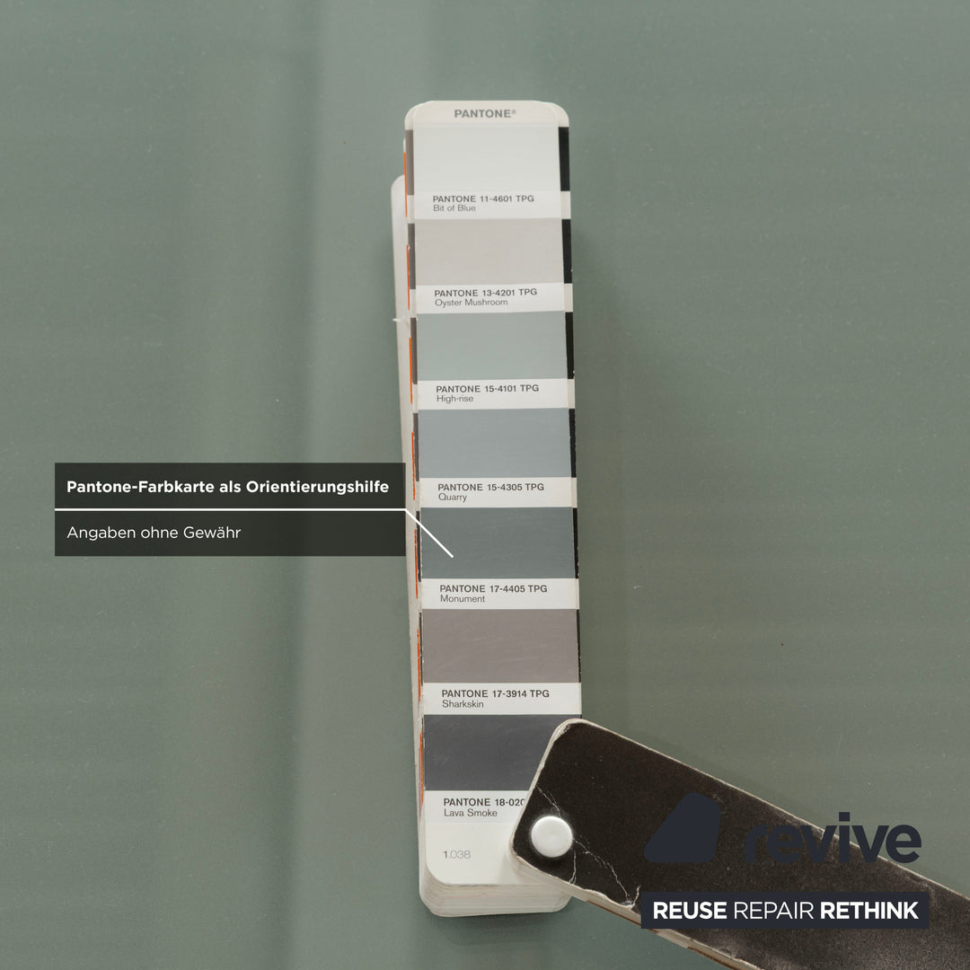 Spectral glass sideboard silver