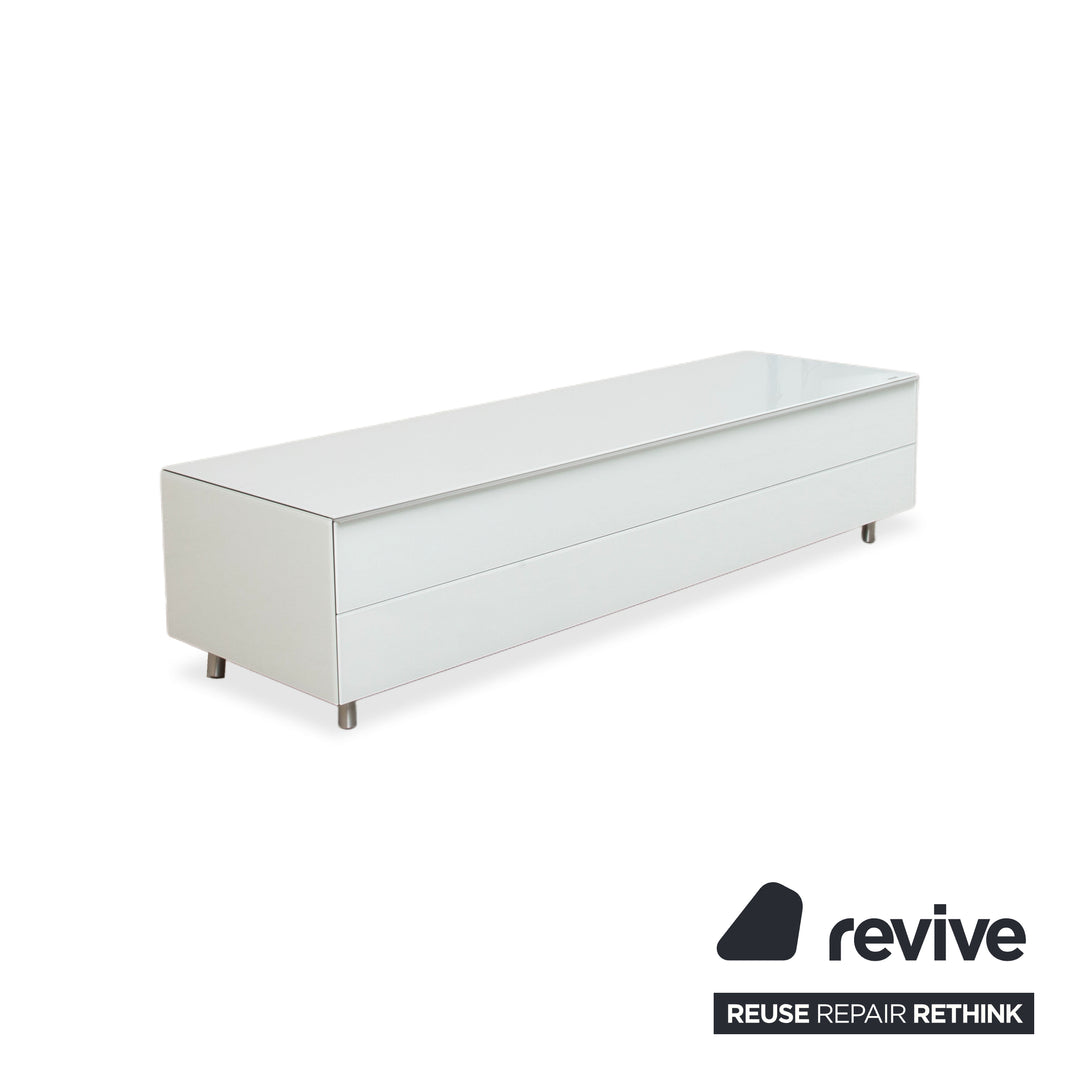 Spectral Glas Sideboard Weiß  manuelle Funktion