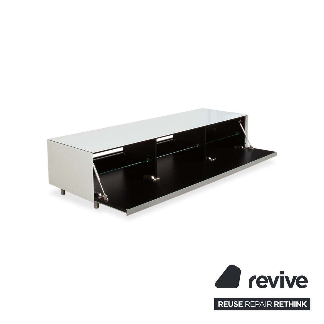Spectral Glas Sideboard Weiß  manuelle Funktion