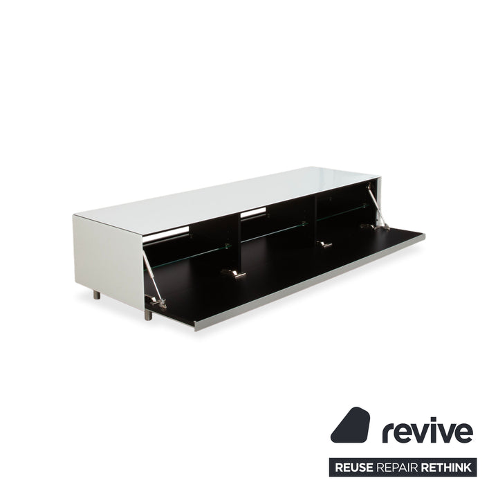Spectral Glas Sideboard Weiß  manuelle Funktion