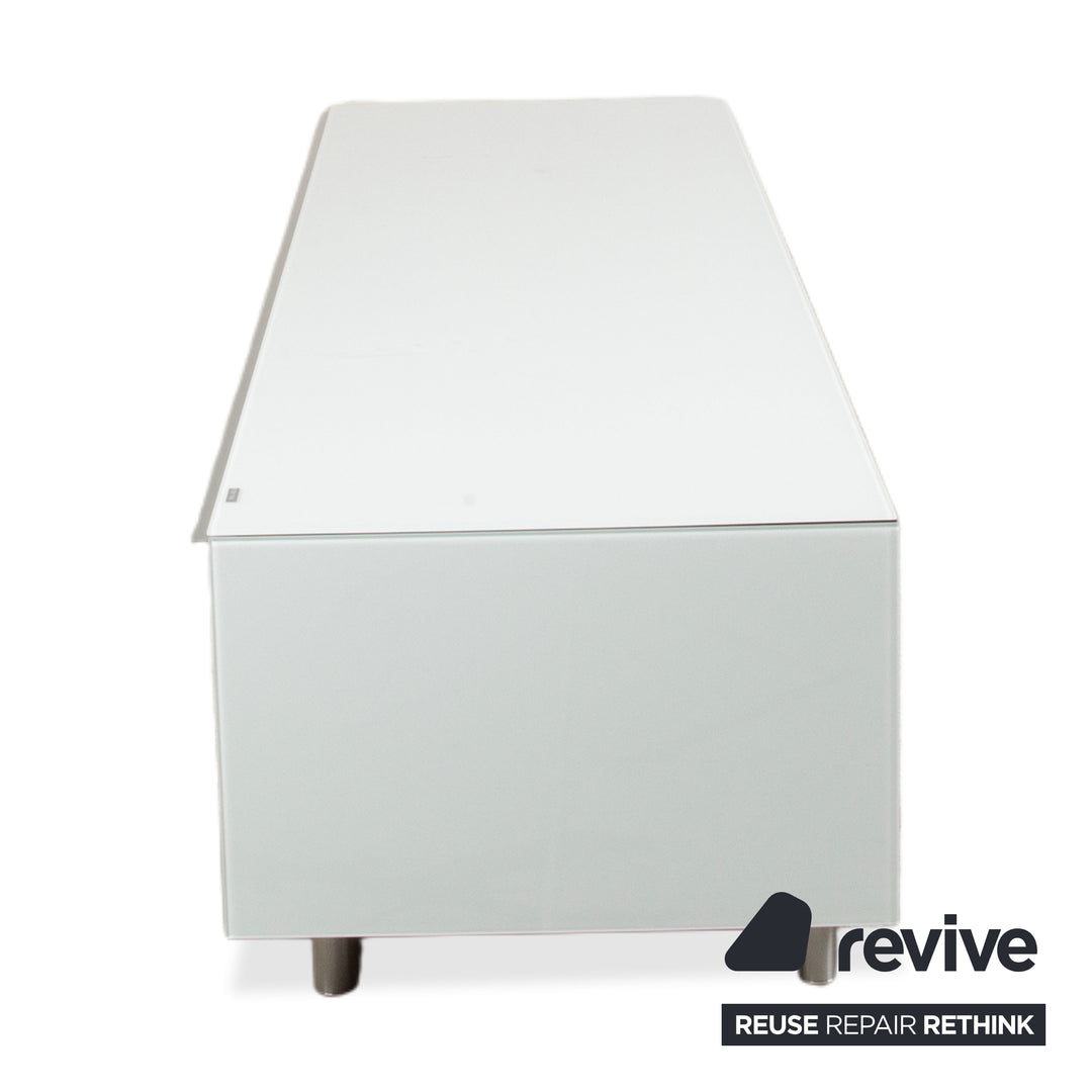 Spectral Glas Sideboard Weiß  manuelle Funktion
