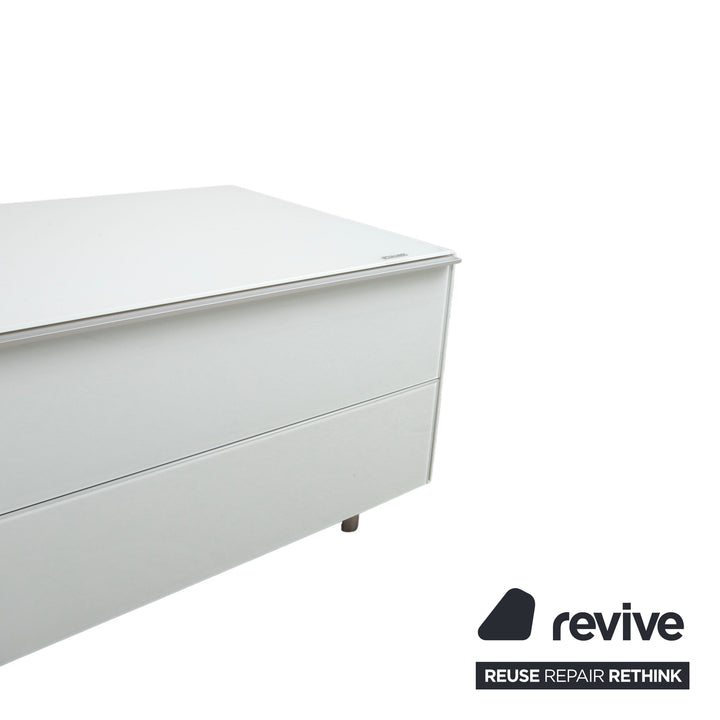 Spectral Glas Sideboard Weiß  manuelle Funktion