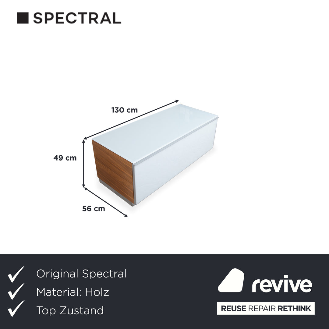 Spectral Bois Verre Sideboard fonction manuelle