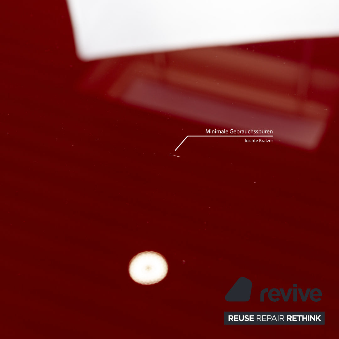 Buffet bas Spectral en bois rouge marron noir