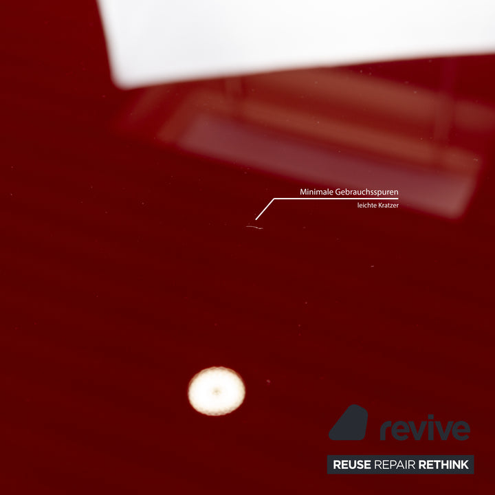 Buffet bas Spectral en bois rouge marron noir