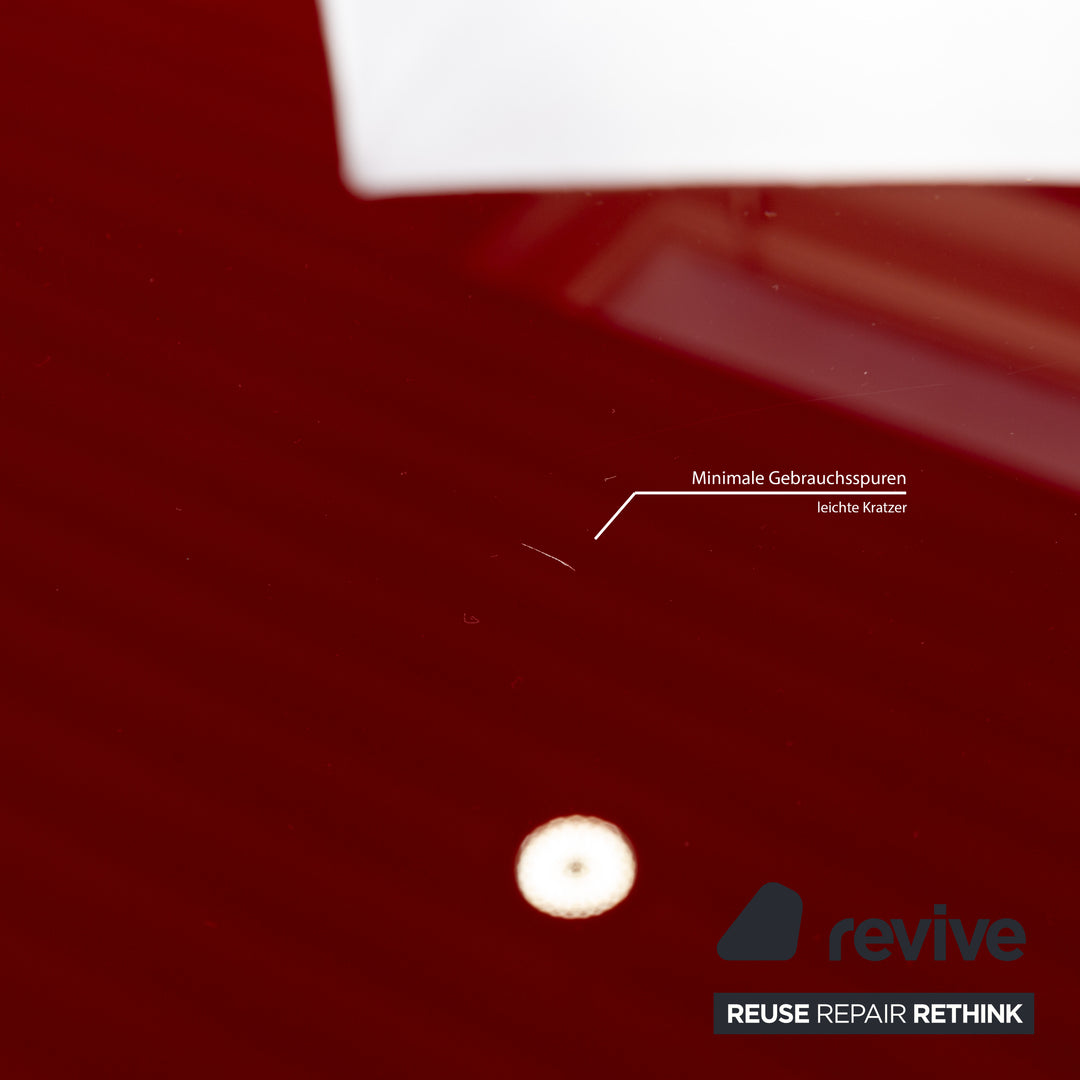 Spectral Holz Sideboard Rot Braun Schwarz Lowboard