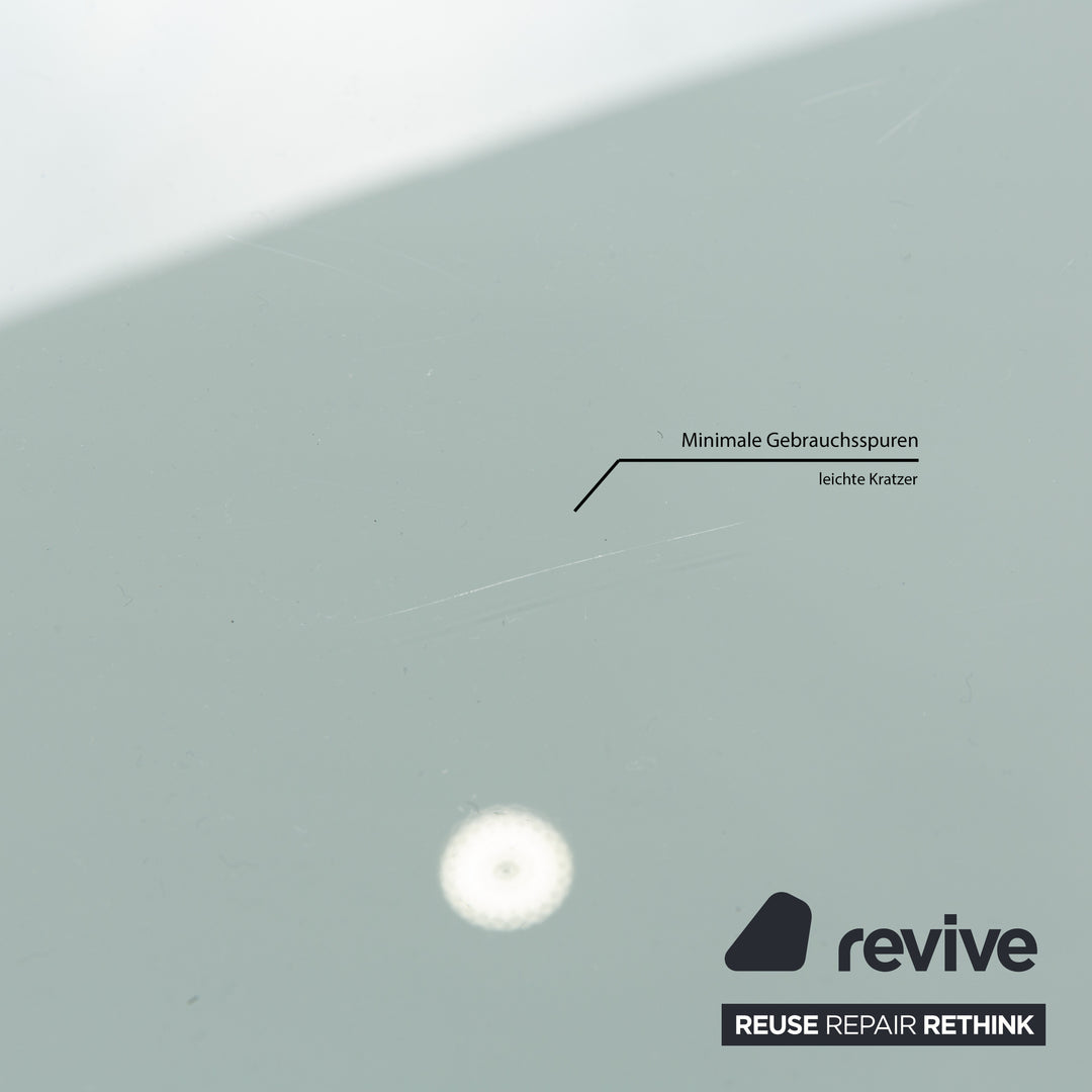 Spectral Cocoon Glass Wood Sideboard Blue Ice Blue Lowboard