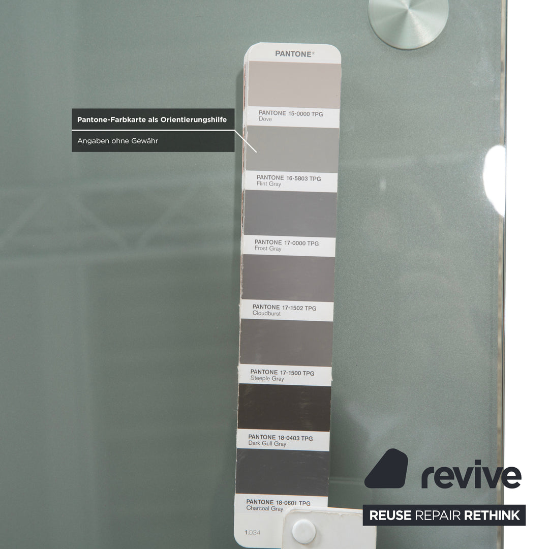 Spectral Sideboard Glas Holz Metall Sideboard Braun Grau Lowboard Mediaboard