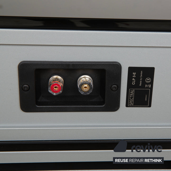 Spectral Sideboard Glas Schwarz Lautsprecher Soundsystem