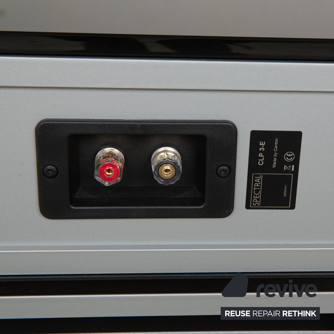 Spectral Sideboard Glas Schwarz Lautsprecher Soundsystem