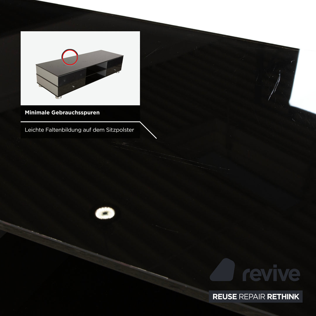 Spectral Sideboard Glas Schwarz Lautsprecher Soundsystem