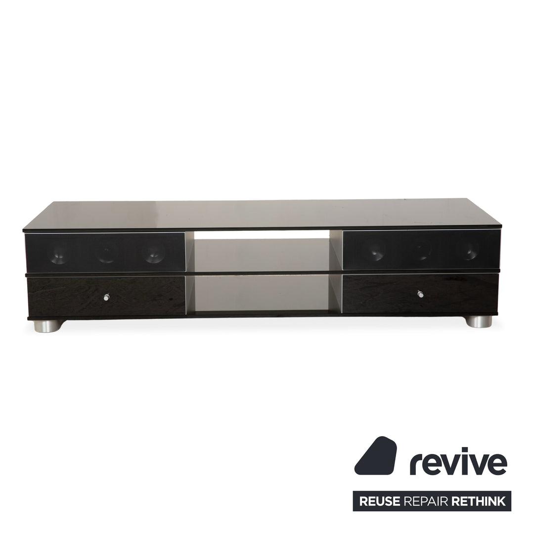 Spectral Sideboard Glas Schwarz Lautsprecher Soundsystem