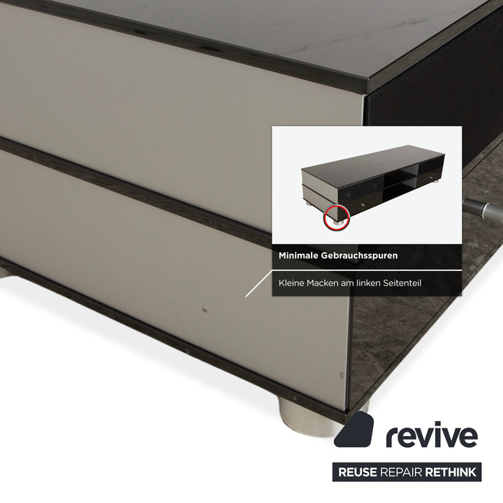 Spectral Sideboard Glas Schwarz Lautsprecher Soundsystem