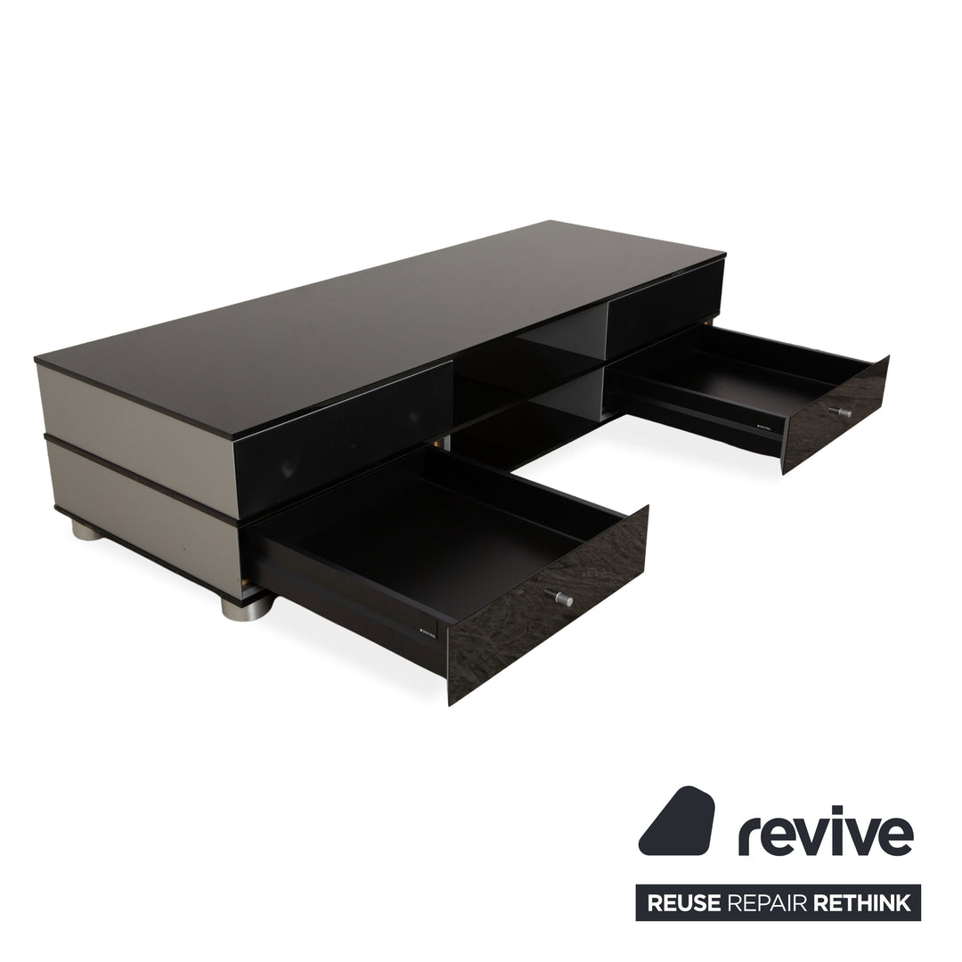 Spectral Sideboard Glas Schwarz Lautsprecher Soundsystem
