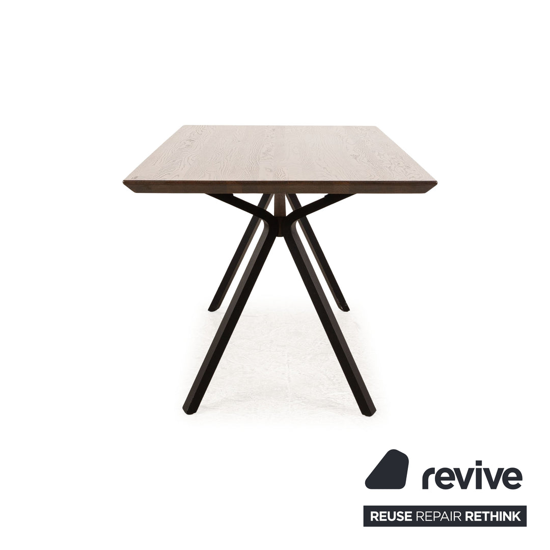 SPEKVA Wooden Dining Table Brown 180cm x 77cm x 85cm