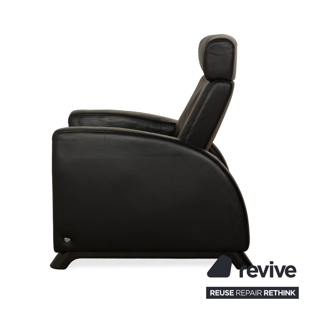 Stressless Arion Leder 2x Sessel Schwarz manuelle Funktion