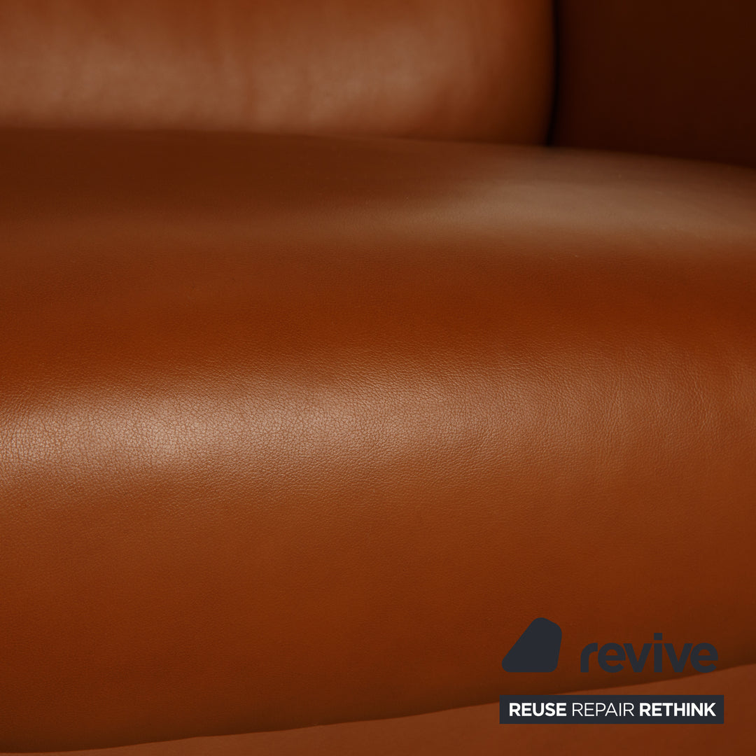 Stressless Arion Leder Dreisitzer Braun manuelle Funktion Sofa Couch
