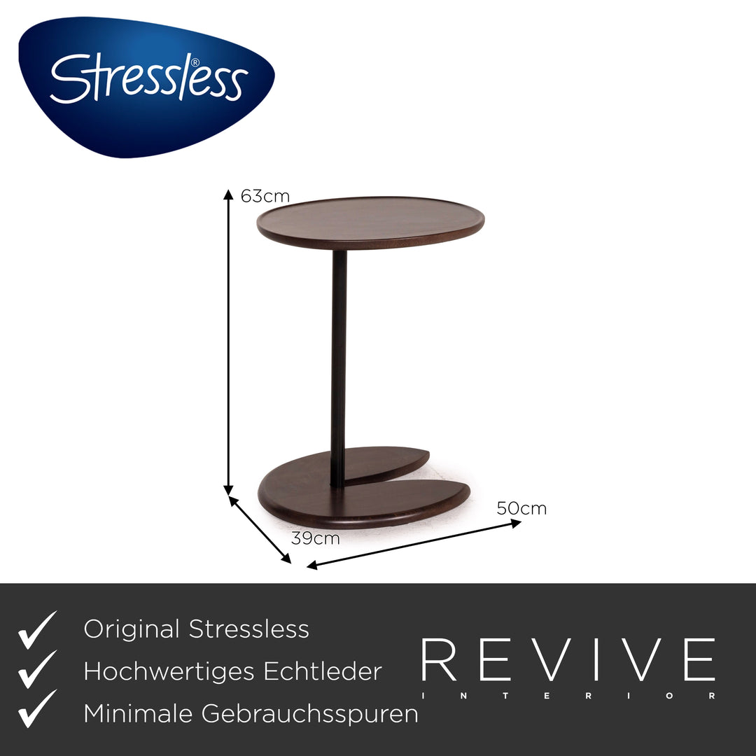Stressless Arion leather set cream 1x corner sofa 1x coffee table 2x stool 1x side table relaxation function function