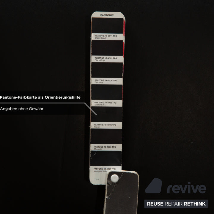 Stressless Arion Leder Sessel Schwarz manuelle Funktion Couch