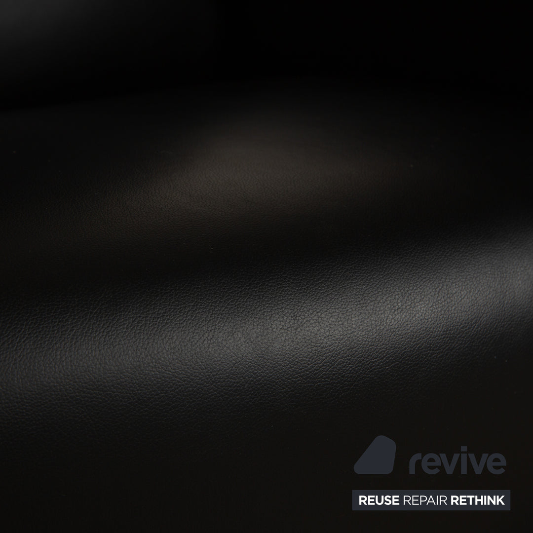 Stressless Arion Leder Sessel Schwarz manuelle Funktion Couch