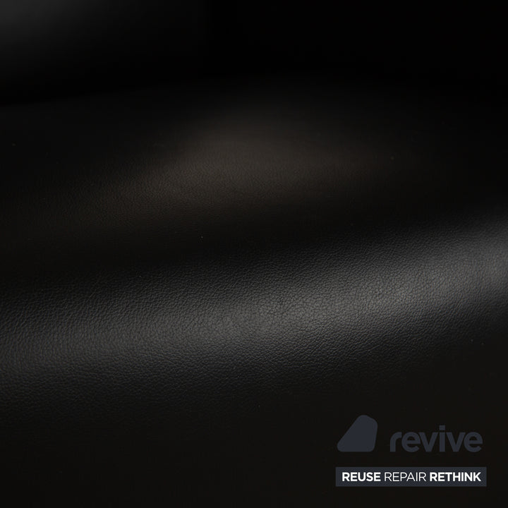 Stressless Arion Leder Sessel Schwarz manuelle Funktion Couch