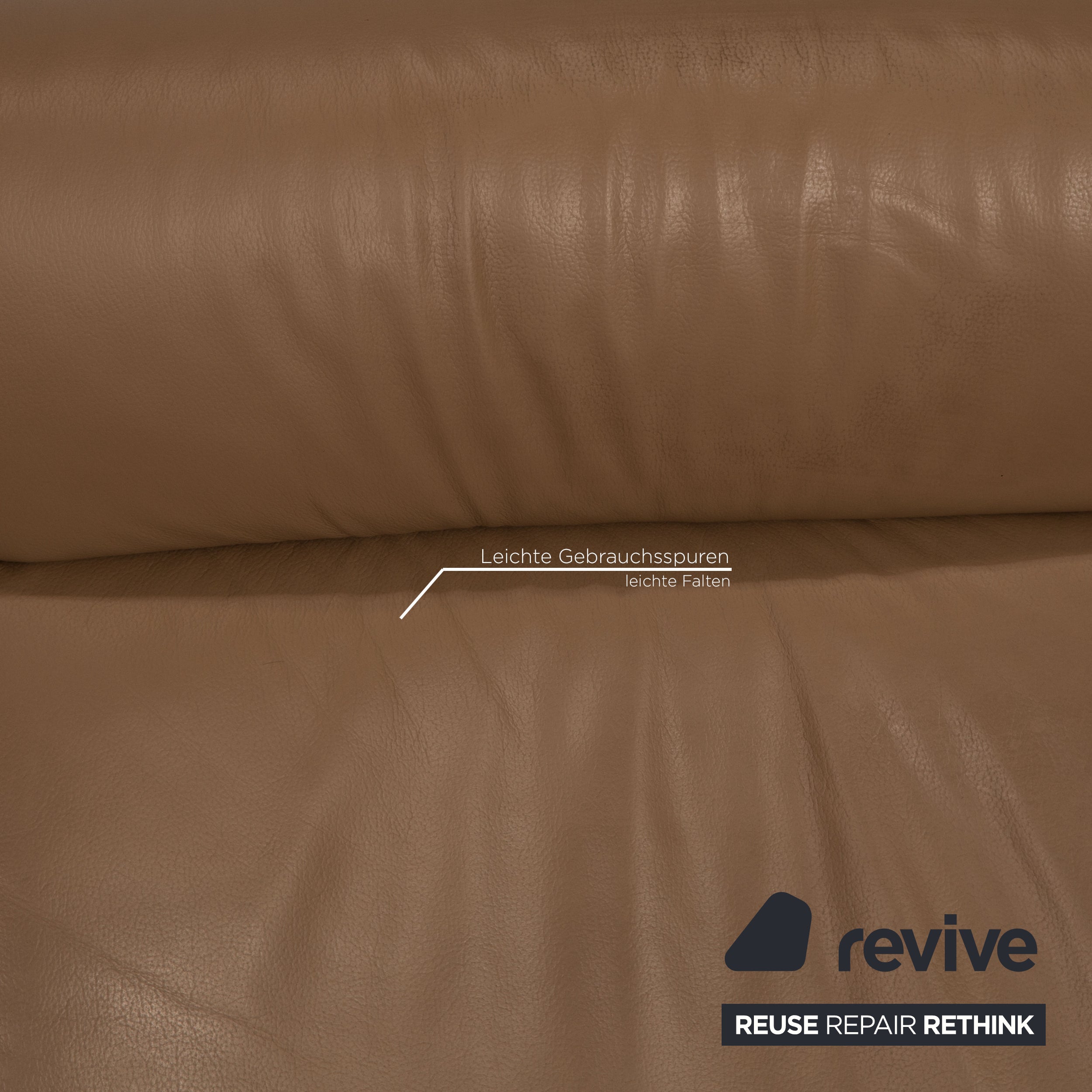 Stressless Arion Leder Sofa Beige Viersitzer Couch Funktion