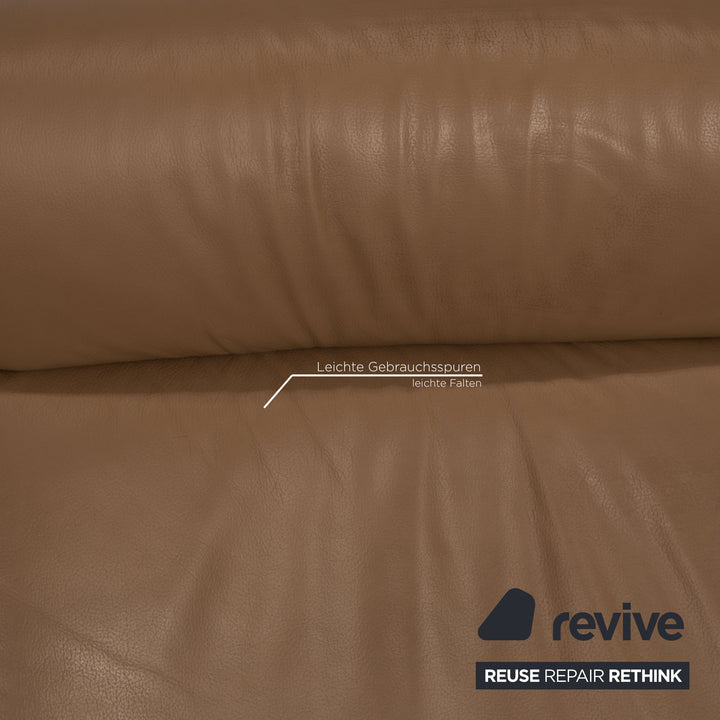 Canapé en cuir stressless Arion beige à quatre places