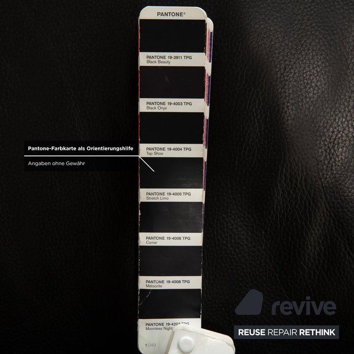 Stressless Arion Leder Zweisitzer Hocker Couchtisch Rollen Schwarz manuelle Funktion Sofa Couch