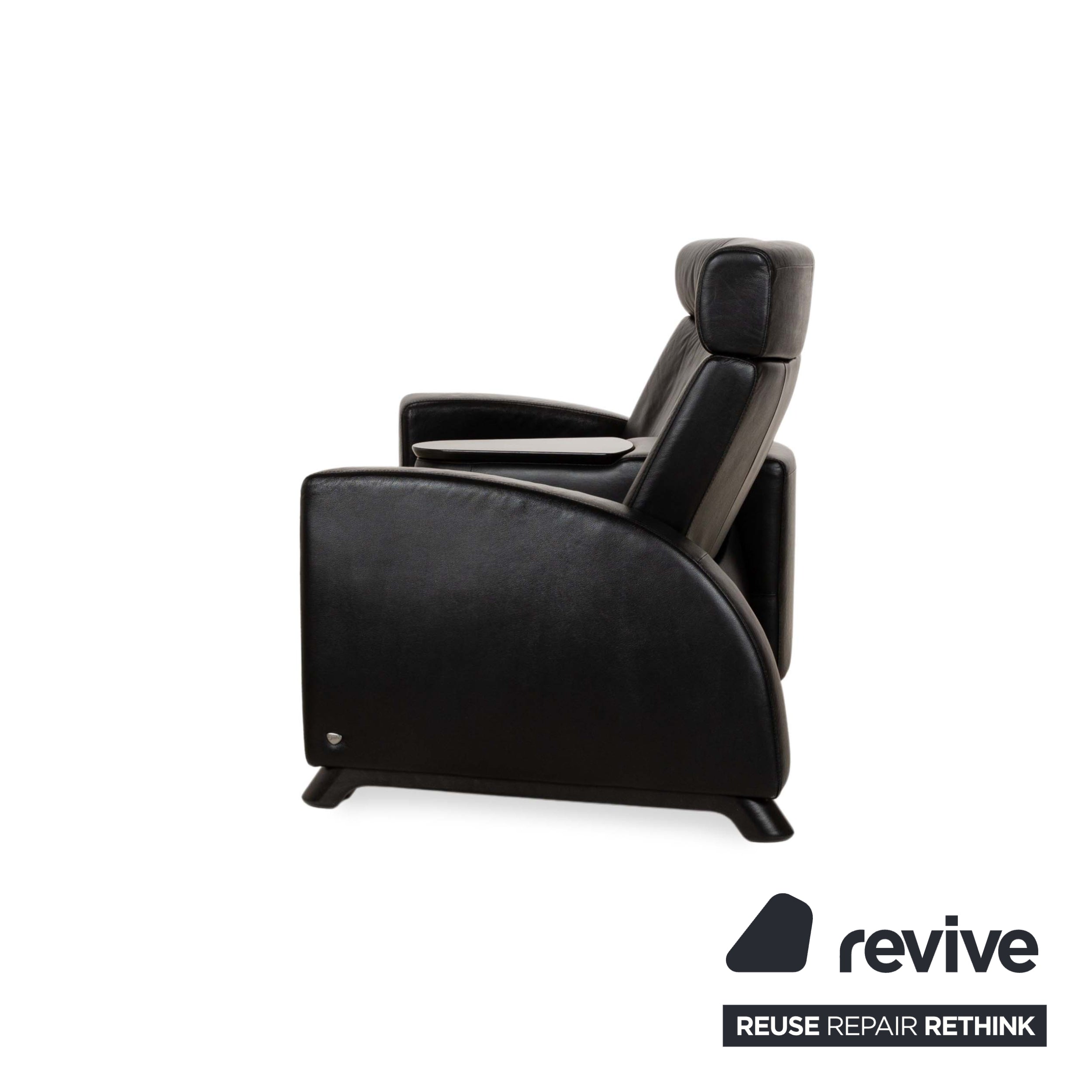 Stressless Arion Cuir Deux Places Noir Fonction Manuelle