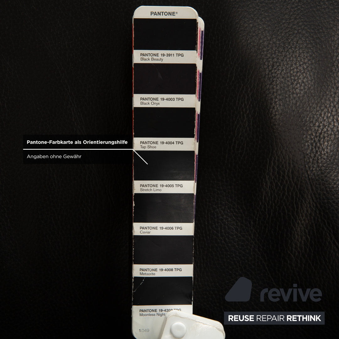 Stressless Arion Leder Zweisitzer Schwarz manuelle Funktion Sofa Couch