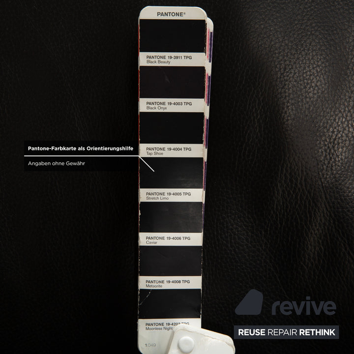 Stressless Arion Leder Zweisitzer Schwarz manuelle Funktion Sofa Couch