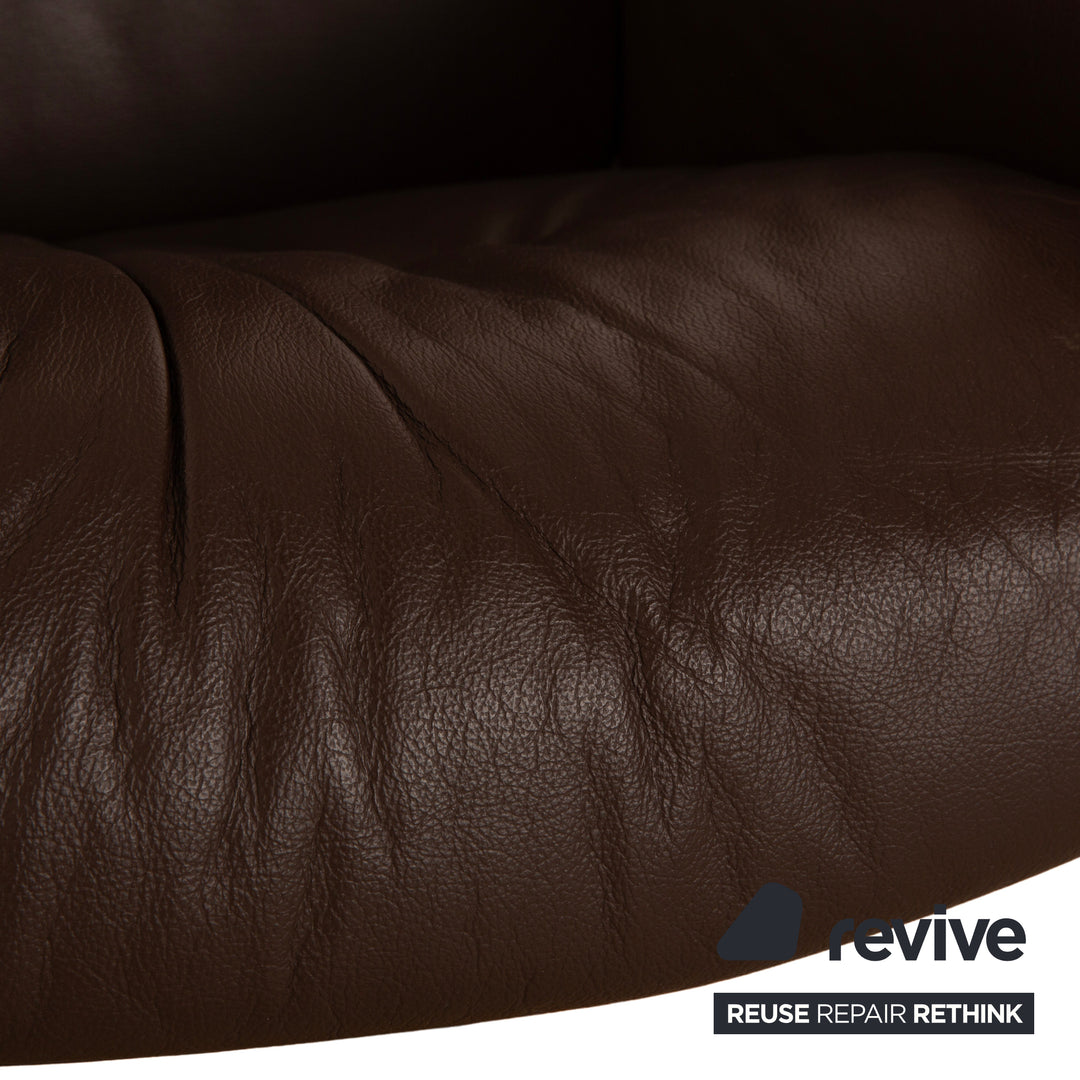 Stressless Consul Leder Sessel Braun Dunkelbraun manuelle Funktion Relaxfunktion